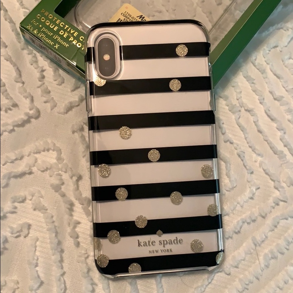 Kate Spade Phone Case For: iPhone Xs and X